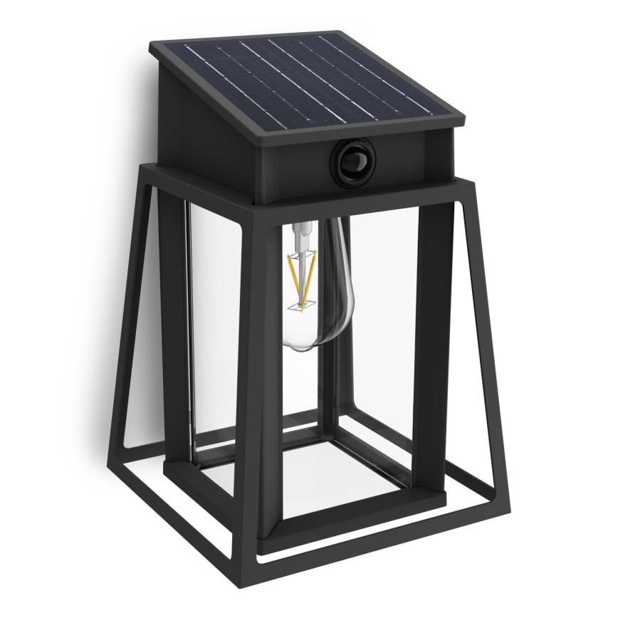 Philips - Applique murale solaire avec détecteur LYSIN LED/3,2W/3,7V 2600 mAh 4000K IP44