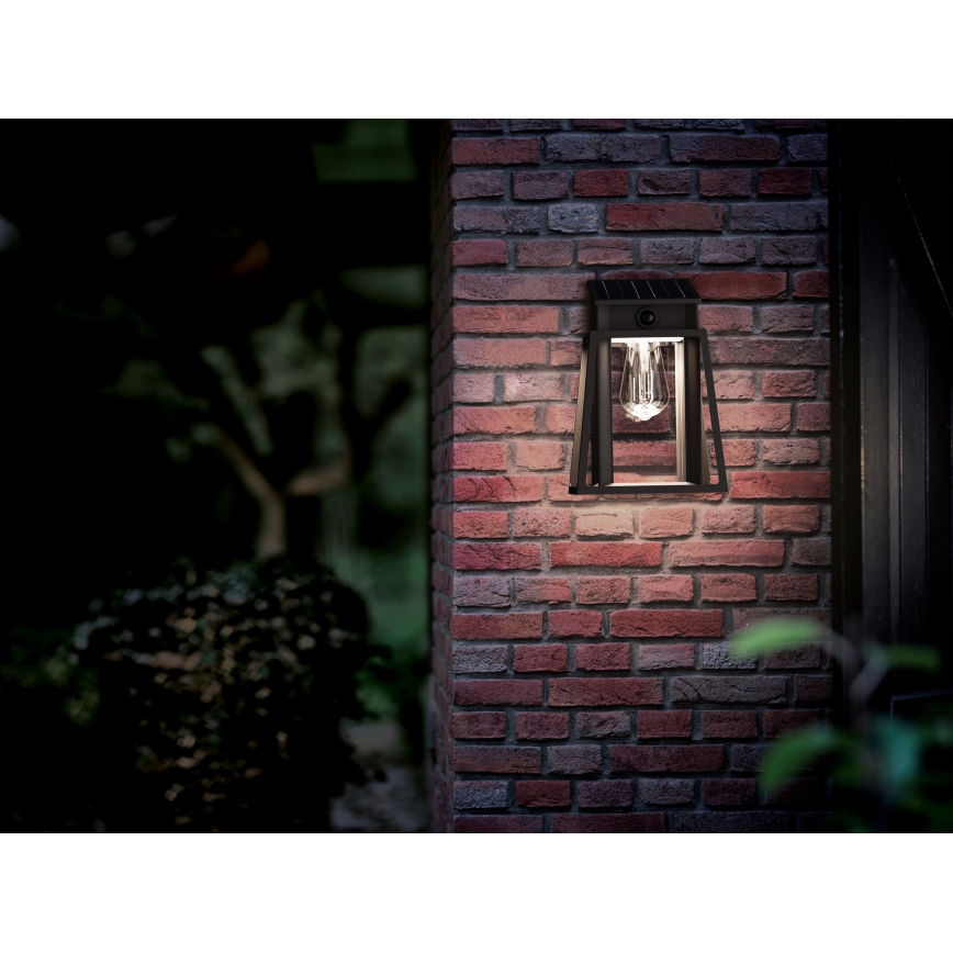 Philips - Applique murale solaire avec détecteur LYSIN LED/3,2W/3,7V 2600 mAh 4000K IP44