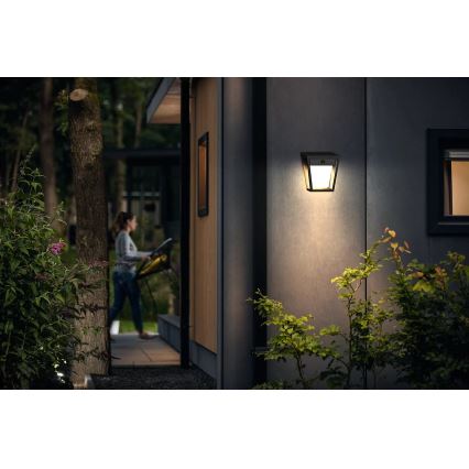 Philips - Applique murale solaire avec détecteur NISSA LED/1,8W/3,7V 2600 mAh 3000K IP44