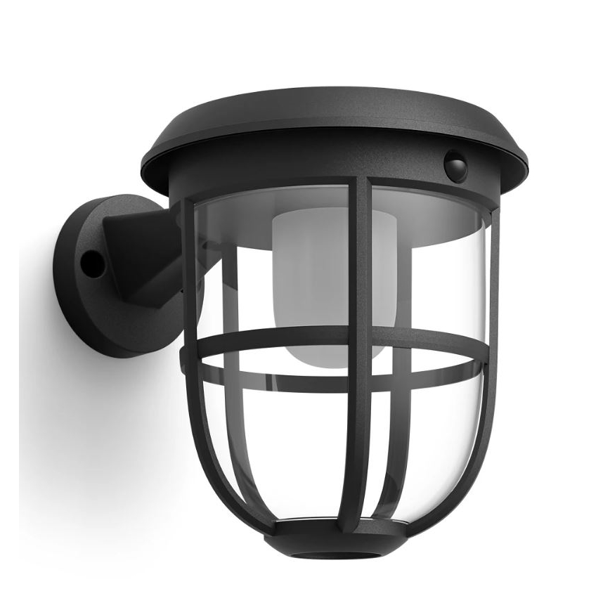 Philips - Applique murale solaire avec détecteur RADII LED/1,3W/3,7V 2000 mAh 3000K IP44