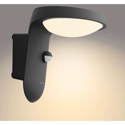 Philips - Applique murale solaire avec détecteur LED/1,2W/4V 1800 mAh 3000K IP44
