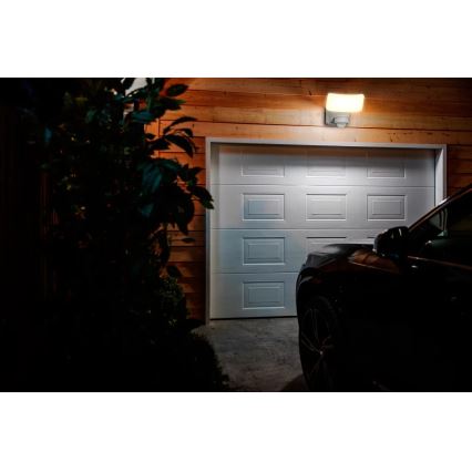 Philips - Applique murale solaire avec détecteur TYLUS LED/6W/3,7V 2600 mAh 3000K IP44