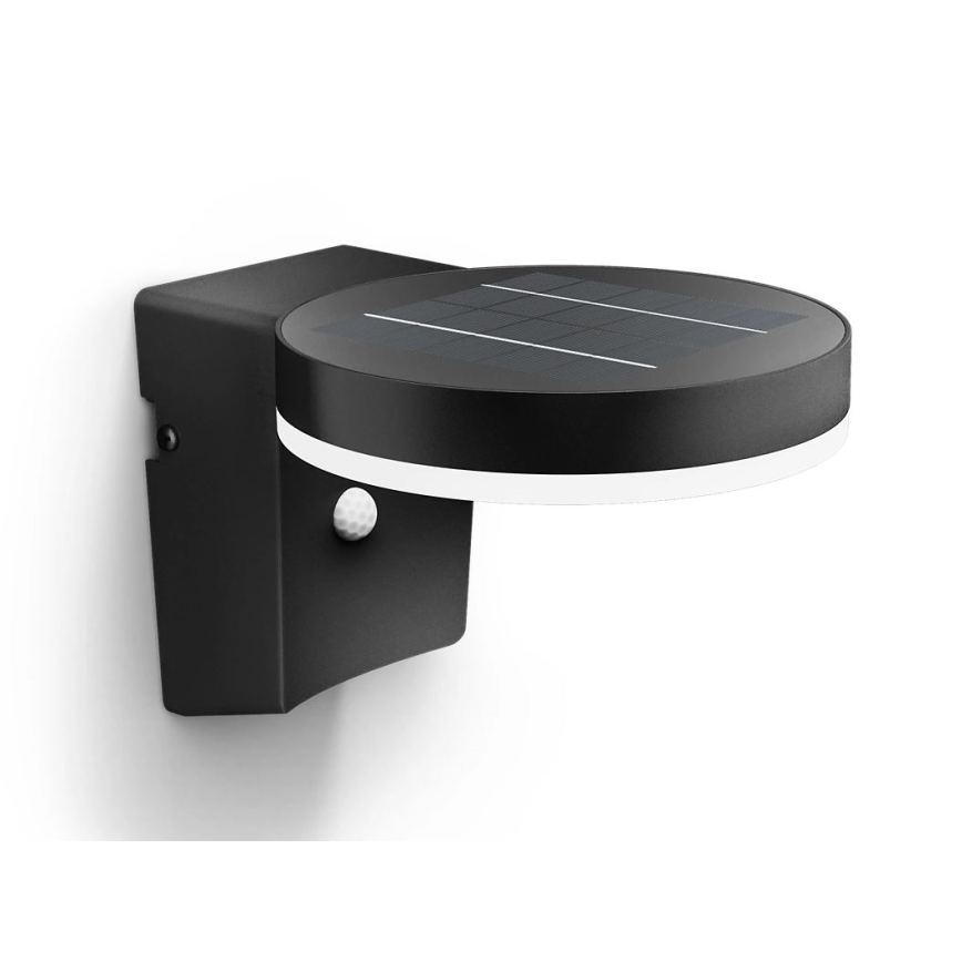 Philips - Applique murale solaire avec détecteur de mouvement et de crépuscule ZONAL LED/1,3W/3,7V 2500 mAh IP44