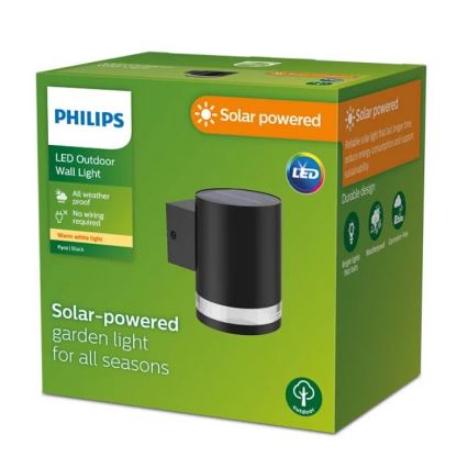 Philips - Applique murale solaire FYCE LED/1,5W/3,7V 1200 mAh IP44