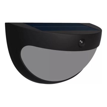 Philips - Applique murale solaire LED à capteur SWYN LED/3,8W/3,7V 800 mAh 2700K IP44 noire