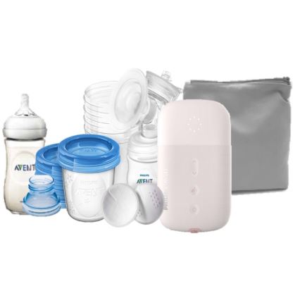 Philips Avent - Tire-lait électronique avec accessoires SINGLE 5V