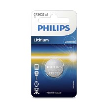 Philips CR2025/01B - Pile lithium CR2025 MINICELLS 3V