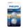 Philips CR2032P2/01B - 2 pc Pile bouton lithium CR2032 MINICELLS 3V 240mAh