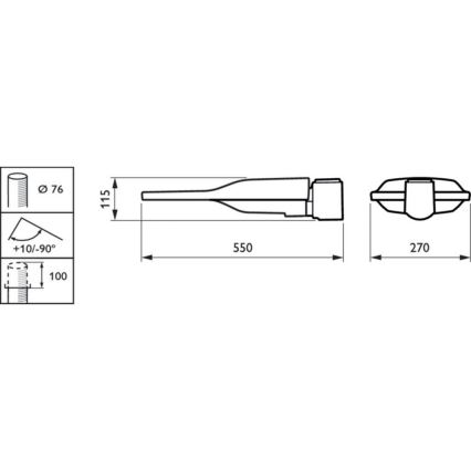 Philips BGS212 ECO59/740 II 48/60A - Eclairage de rue LED LUMISTREET LED/48W/230V IP66