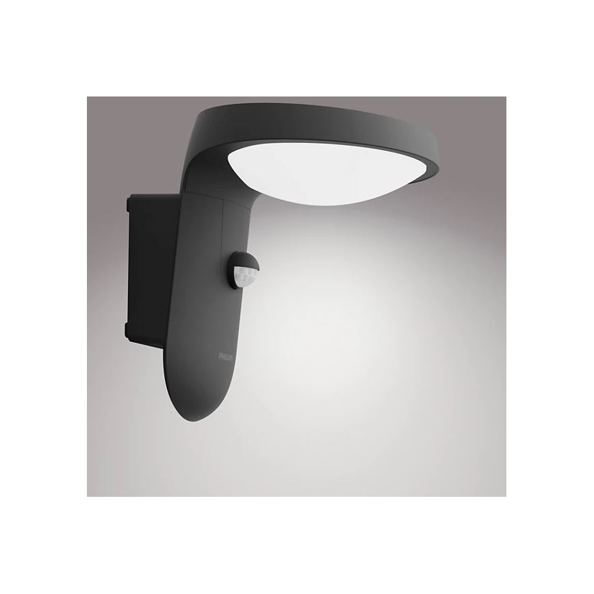Philips - Éclairage solaire solaire avec détecteur LED/1,2W/4V 4000K IP44