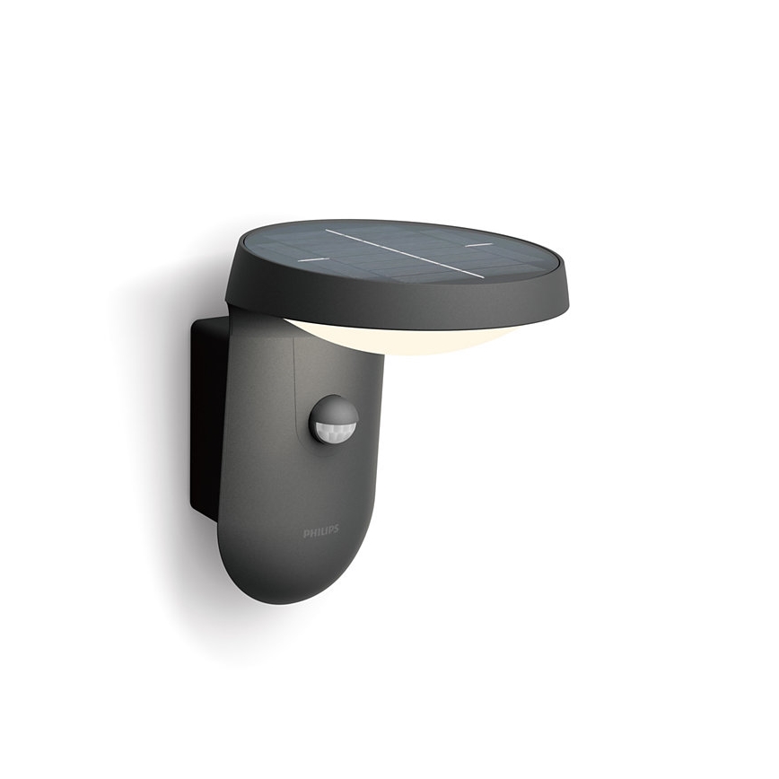 Philips - Éclairage solaire solaire avec détecteur LED/1,2W/4V 4000K IP44