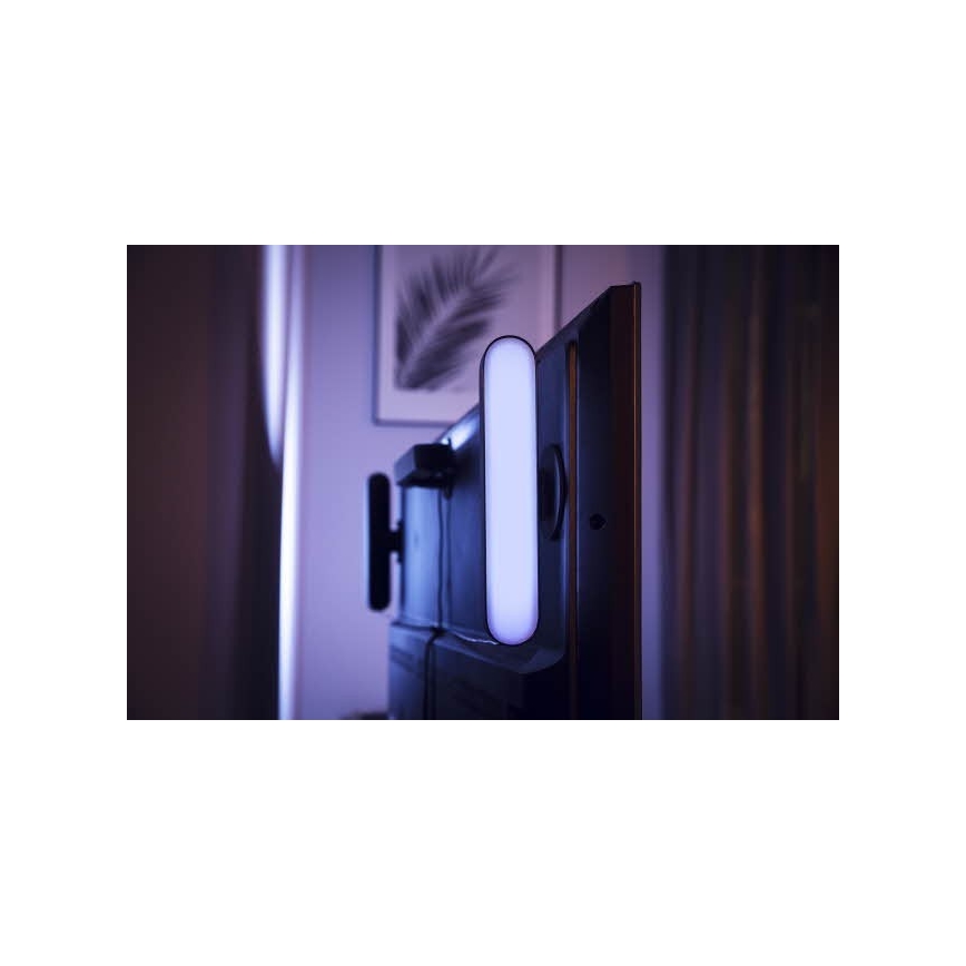 Philips - Kit de rallonge LED RGB Lampe de table à intensité variable Hue PLAY LED/6W/230V noir