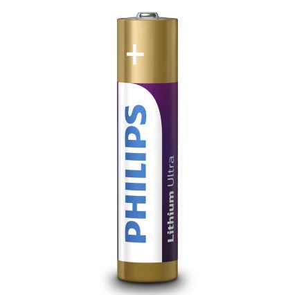 Philips FR03LB4A/10 - 4 pc Pile lithium AAA LITHIUM ULTRA 1,5V 800mAh