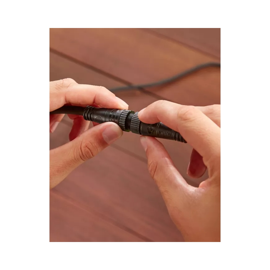 Philips - Guirlande d'extension LED RGBW dimmable pour extérieur Hue FESTAVIA 30xLED 21m IP65