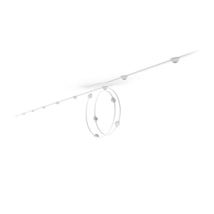 Philips - Rallonge de guirlande d'extérieur LED RGBW Hue FESTAVIA, dimmable, 16 LED, 9 m, 1000–20000 K, IP65