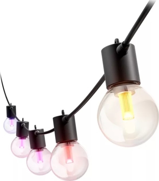 Philips - Guirlande d'extérieur LED RGBW dimmable Hue FESTAVIA 20xLED 14m IP65