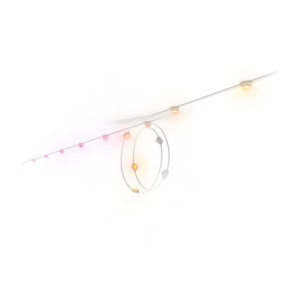 Philips - Guirlande lumineuse d'extérieur LED RGBW dimmable Hue FESTAVIA 32xLED 18m 1000-20000K IP65