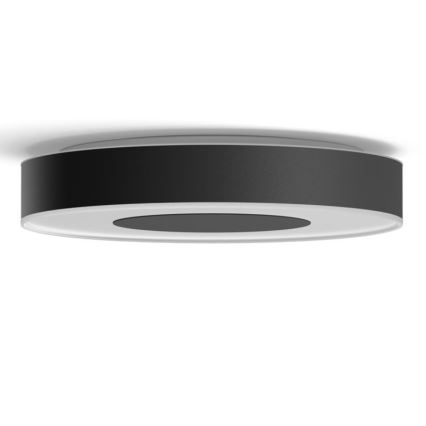 Philips - LED RVB Plafonnier à intensité variable Hue INFUSE LED/52,5W/230V 2000-6500K Ø 425 mm noir