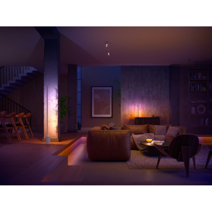 Philips - Lampadaire à intensité variable RGBW SIGNE LED/29W/230V