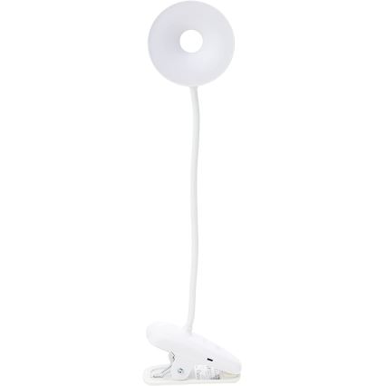 Philips - Lampe à pince à intensité variable DONUTCLIP LED/3W/5V 1200 mAh CRI 90 blanc