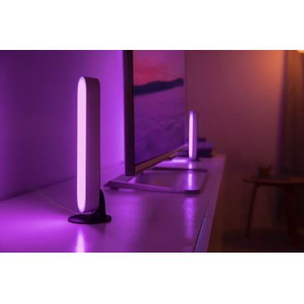 Philips - Lampe de table LED RGB à intensité variable Hue PLAY LED/6W/230V blanc