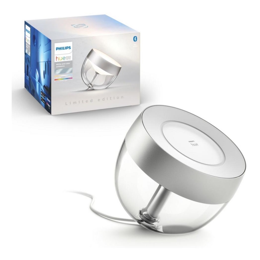 Philips - Lampe de table LED RVB à intensité variable Hue IRIS LED/8,2W/230V 2000-6500K argenté