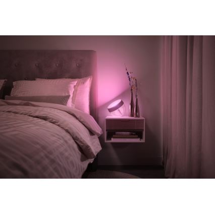 Philips - Lampe de table LED RVB à intensité variable  IRIS LED/8,2W/230V 2000-6500K rose