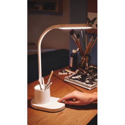 Philips - Lampe de table LED tactile à intensité variable BUCKET LED/7W/5V 3000/4000/5700K CRI 90