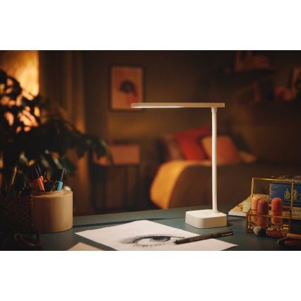 Philips - Lampe de table tactile à intensité variable TILPA LED/5W/5V 1800 mAh