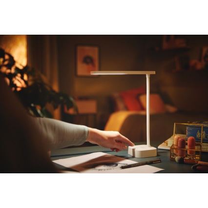 Philips - Lampe de table tactile à intensité variable TILPA LED/5W/5V 1800 mAh