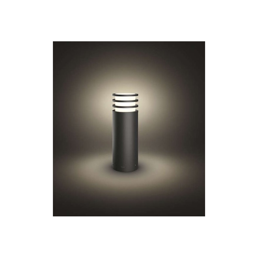 Philips - Lampe d'extérieur LED RVB dimmable Hue LUCCA 1xE27/8,1W/230V 25 cm 1000-20000K IP44