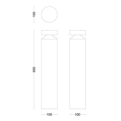 Philips - Lampe extérieure LAVEN LED/6W/230V 4000K IP44