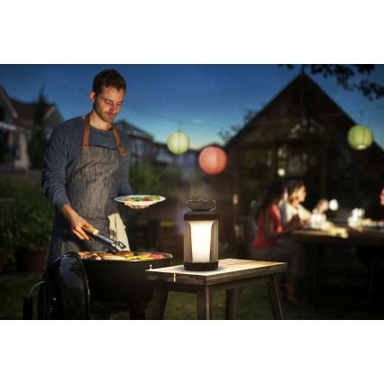 Philips - Lampe portable à intensité variable CICERO LED/6W/5V 4000 mAh IP54