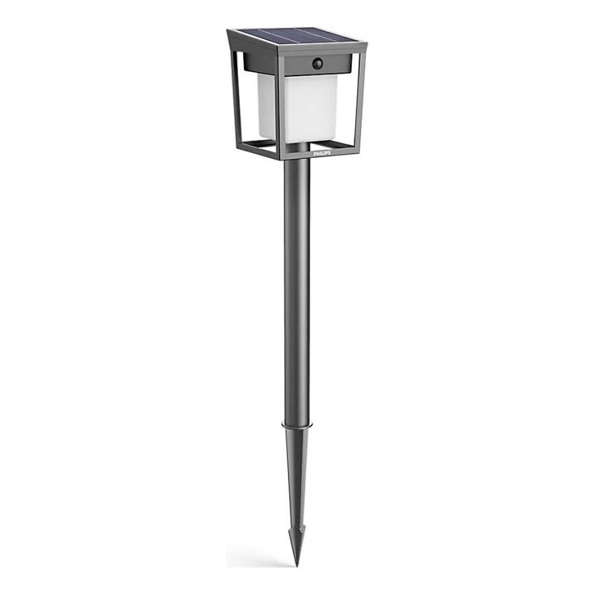 Philips - Lampe solaire avec détecteur BLAISE LED/1,5W/3,7V 2600 mAh 3000K IP44