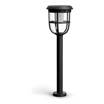 Philips - Lampe solaire avec détecteur de mouvement et de crépuscule RADII LED/1,3W/3,7V 2000 mAh 3000K IP44