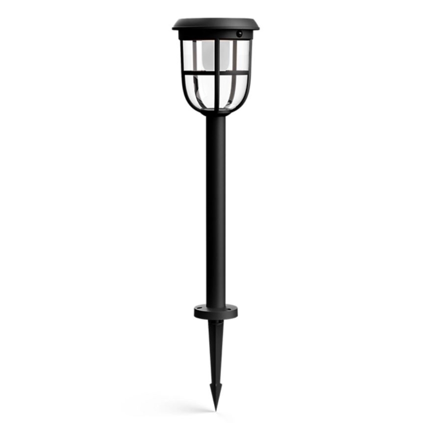 Philips - Lampe solaire avec détecteur de mouvement et de crépuscule RADII LED/1,3W/3,7V 2000 mAh 3000K IP44