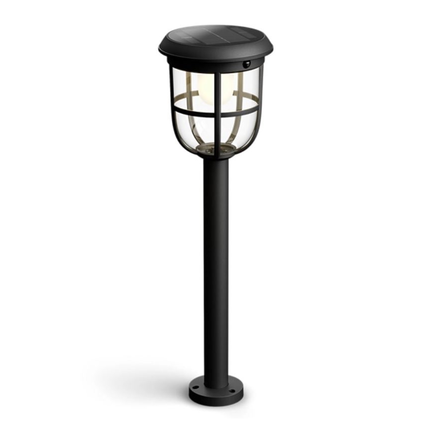 Philips - Lampe solaire avec détecteur de mouvement et de crépuscule RADII LED/1,3W/3,7V 2000 mAh 3000K IP44