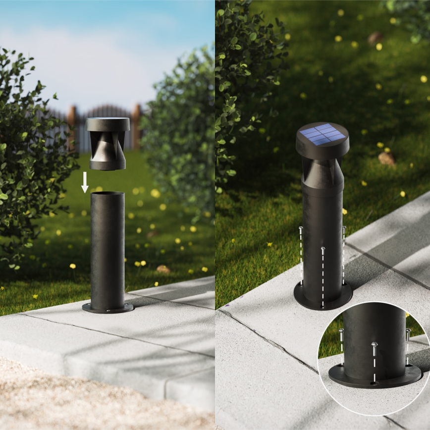 Philips - Lampe solaire AVERY LED/1,8W/3,7V 2600 mAh 2700K IP44