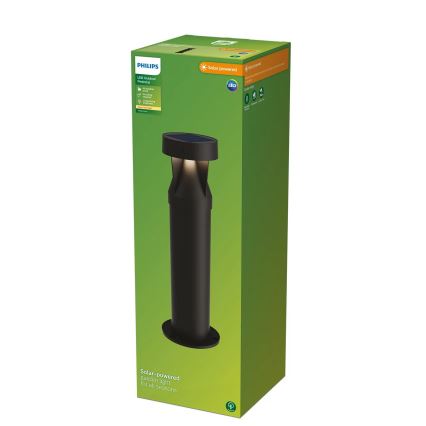 Philips - Lampe solaire AVERY LED/1,8W/3,7V 2600 mAh 2700K IP44