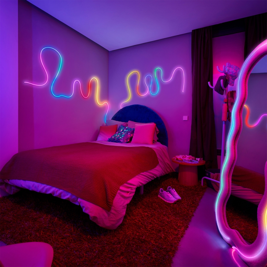 Philips - Ruban LED RGBIC dimmable SMART NEON FLEX 10 m LED/45 W/230 V 2700–6500 K Wi‑Fi
