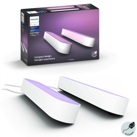 Lampe de table LED Iris Compatible avec  Alexa Amb Echo, Echo Dot Blanc Philips Hue White /& Col Fonction Deep Dimming Dimmable Contr/ôlable par App 16 millions de couleurs