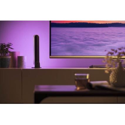 Philips 78202/1E/P7  - SET 2x Lampe de table LED RGB intensité modulable HUE WHITE AND COLOR AMBIANCE LED/6W/230V blanc