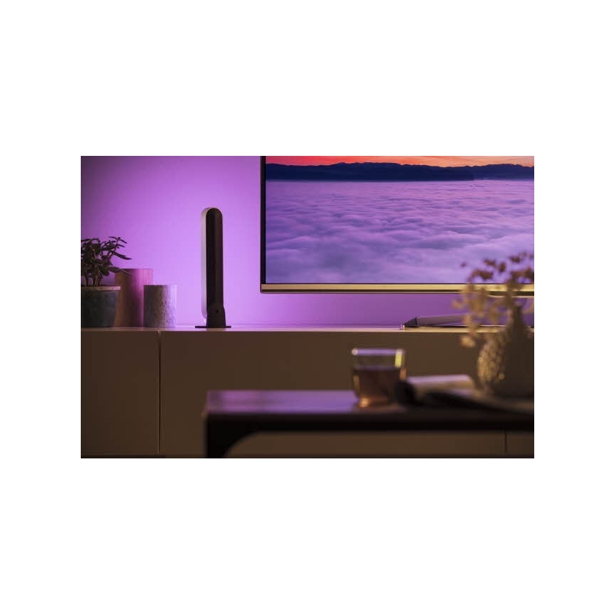 Philips 78202/1E/P7  - SET 2x Lampe de table LED RGB intensité modulable HUE WHITE AND COLOR AMBIANCE LED/6W/230V blanc
