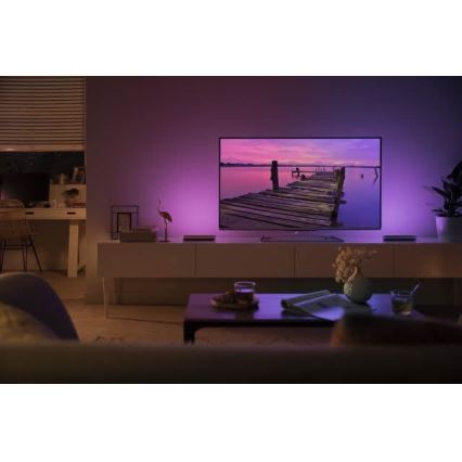 Philips 78202/1E/P7  - SET 2x Lampe de table LED RGB intensité modulable HUE WHITE AND COLOR AMBIANCE LED/6W/230V blanc