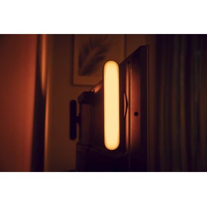 Philips 78202/30/E7 - SET 2x Lampe de table LED RGB intensité modulable HUE WHITE AND COLOR AMBIANCE LED/6W/230V
