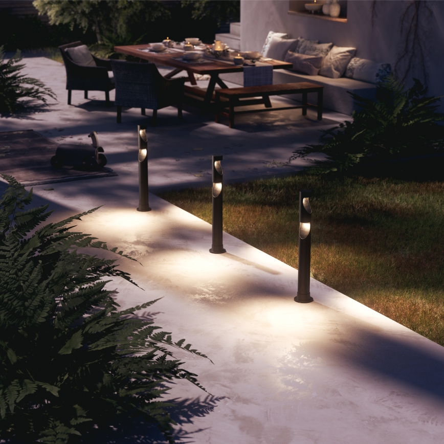 Philips - LOT 3x Lampe extérieure GARDENLINK DESI LED/1,5W/230V 2700K IP44