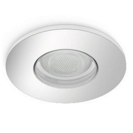 Philips - LOT 3x Luminaire de salle de bain LED RVB à intensité variable 1xGU10/5,7W/230V IP44 2000-6500K