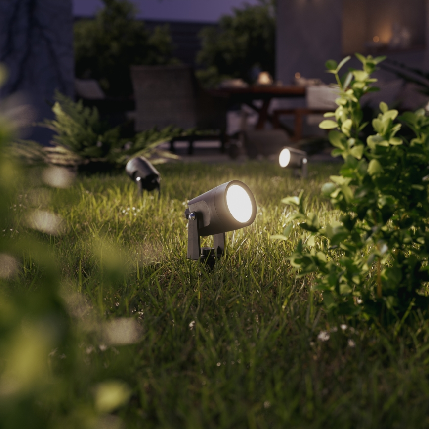 Philips - LOT 3x Luminaire extérieur GARDENLINK REUEL LED/1,5W/230V 2700K IP44