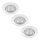 Philips - LOT 3x Spot encastrable TARAGON LED/4,5W/230V 2700K