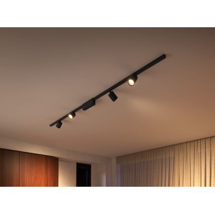 Philips  - LOT 4xLED RGB Spot à intensité variable pour système de rail Hue PERIFO LED/20,8W/230V 2000-6500K